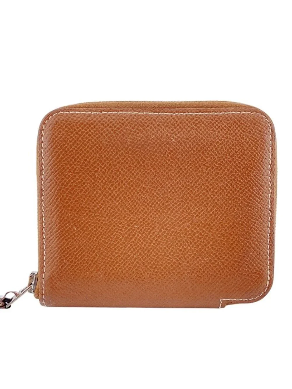 Hermes Compact Wallet Lion Azap Silk in Coin Purse
